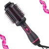 Hair Dryer Brush-Hot Air Brush with Blow Dryer Brush One-Step Hair Dryer and Volumizer, Air Curler, Hair Dryer, Hair Straighteners, Hair Wrapper,4 in