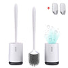 Meiyijia Antibacterial Toilet Brush with Clean Silicone Bristles (Standing) 1 Piece