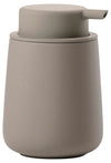 Zone Denmark Nova One Soap Dispenser, Ceramic Bathroom Soap Pump, Refillable Hand Soap, Liquid Soap & Lotion Dispenser, 250 ml, Taupe