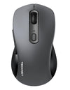 TECKNET Wireless Mouse for Laptop, Tri-Mode Bluetooth 5.0/3.0 & 2.4G Laptop Mouse Wireless, 4800DPI Optical Tracking, Cordless USB Silent Mice for PC