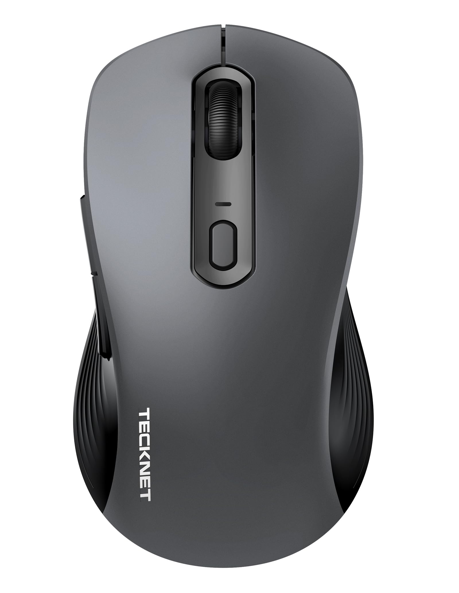 TECKNET Wireless Mouse for Laptop, Tri-Mode Bluetooth 5.0/3.0 & 2.4G Laptop Mouse Wireless, 4800DPI Optical Tracking, Cordless USB Silent Mice for PC