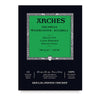 ARCHES 23 x 31 cm 300 GSM Cold Pressed Short Side Glued Pad Watercolour Paper - Natural White (Pack of 12 Sheets)