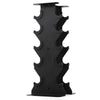 PhysKcal Small Dumbbells Rack, 5-Tier Neoprene Dumbbells Storage Stand, Vertical Dumbbell Tree Stand Weights Holder for Home Gym Exercise Fitness