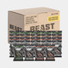 Beast Pharm | Biltong Beef Protein Snacks 24 Pack, 24g Protein per 40g Bag, Meat Keto Snacks Food | 4 Assorted Flavours