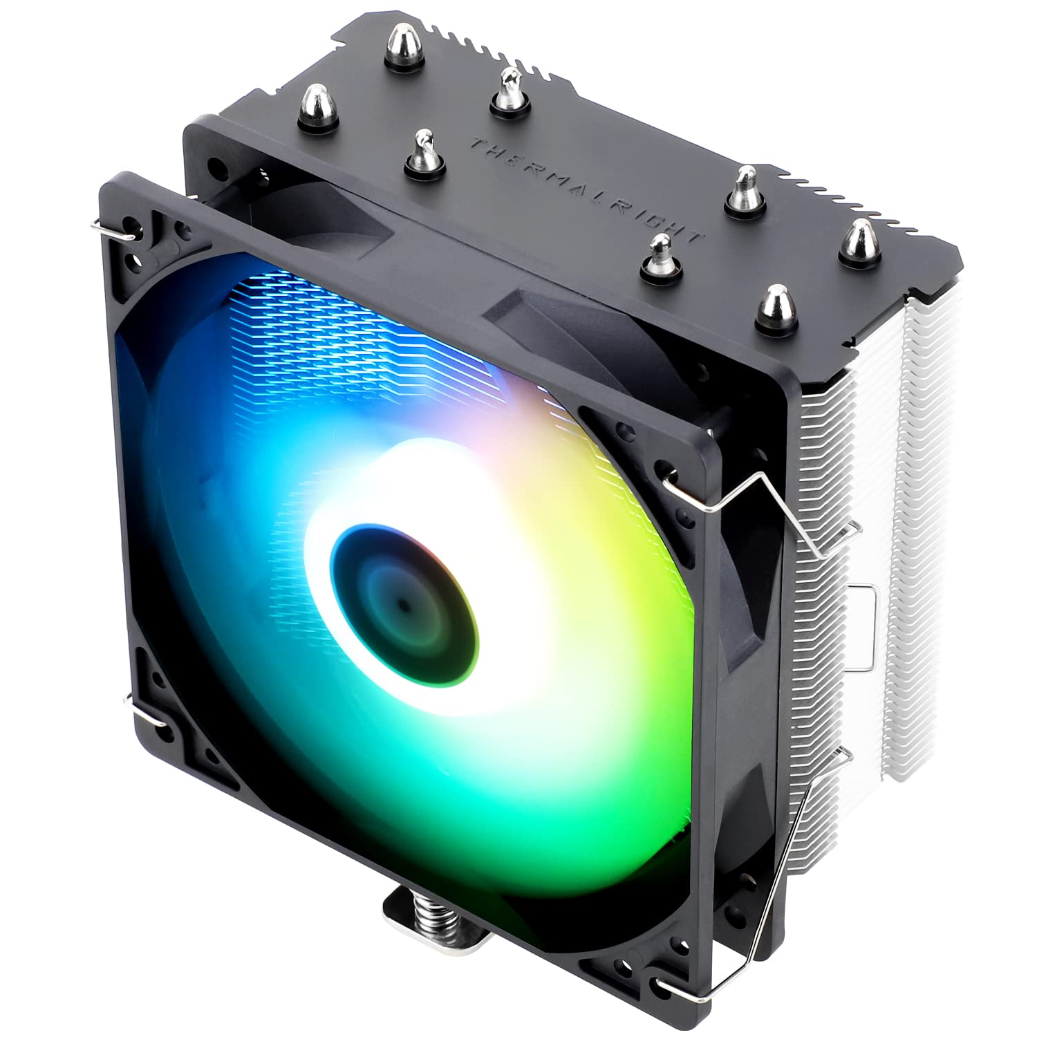 Thermalright Assassin X120 Refined SE ARGB CPU Air Cooler, 4 Heatpipes, TL-C12C-S PWM Fan, for AMD AM4/AM5 Intel 1700/1150/1151/1200 (AX120 R SE ARGB)