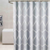 GONOVE Shower Curtain for Bathroom 220 x 200 cm Anti-Mould Mildew Resistant Waterproof Polyester Fabric Geometric Shower Curtain Liner Long Bath