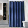Lkw Ogechi Extra Wide Navy Blue Mildew Proof Shower Curtain 240x200 cm, 200/220/240 CM Drop Waterproof Polyester Bathtub Curtain, Washable Quick