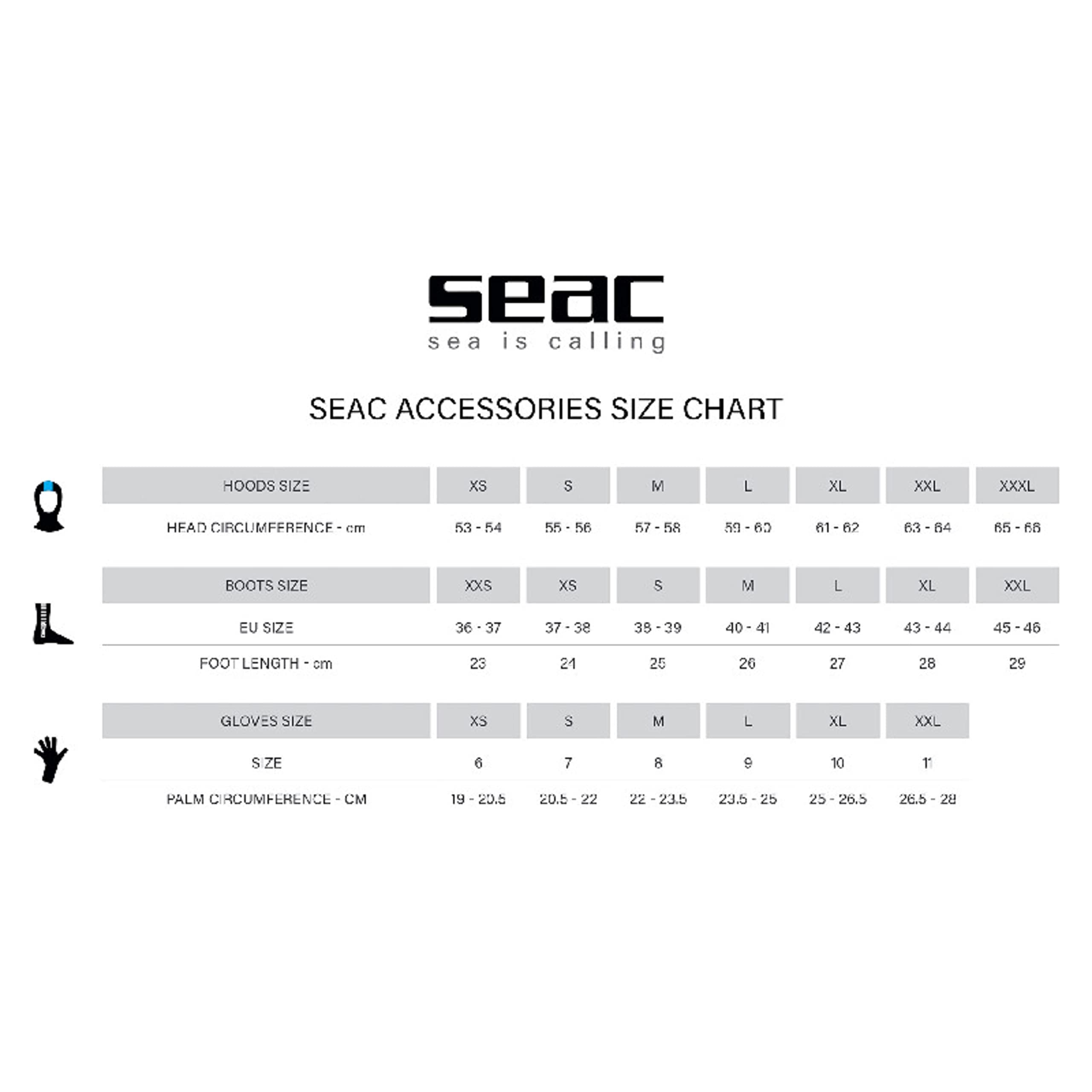 SEAC Basic HD, 5 mm neoprene diving boots with side zip and semi-rigid sole