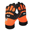 Stein Chainsaw Protective Gloves Class 0 Size 10 ? EN 381-7 Left-Hand Saw Protection with Kevlar Stitching & Reinforced Palm Forestry PPE