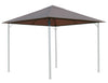 Quick-Star Replacement Roof for Garden Gazebo 3 x 3 m Taupe Antique Gazebo Roof Replacement Cover