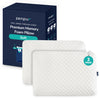 ZenPur Memory Foam Pillow, Orthopedic Pillow for Neck Support, EU Made, Soft version, 2-Pack, Comfortable Side Sleeper Pillow with Bamboo Pillow