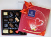 Leonidas Belgian Assorted Chocolate, Valentine Square Gift Box, 16 Pieces