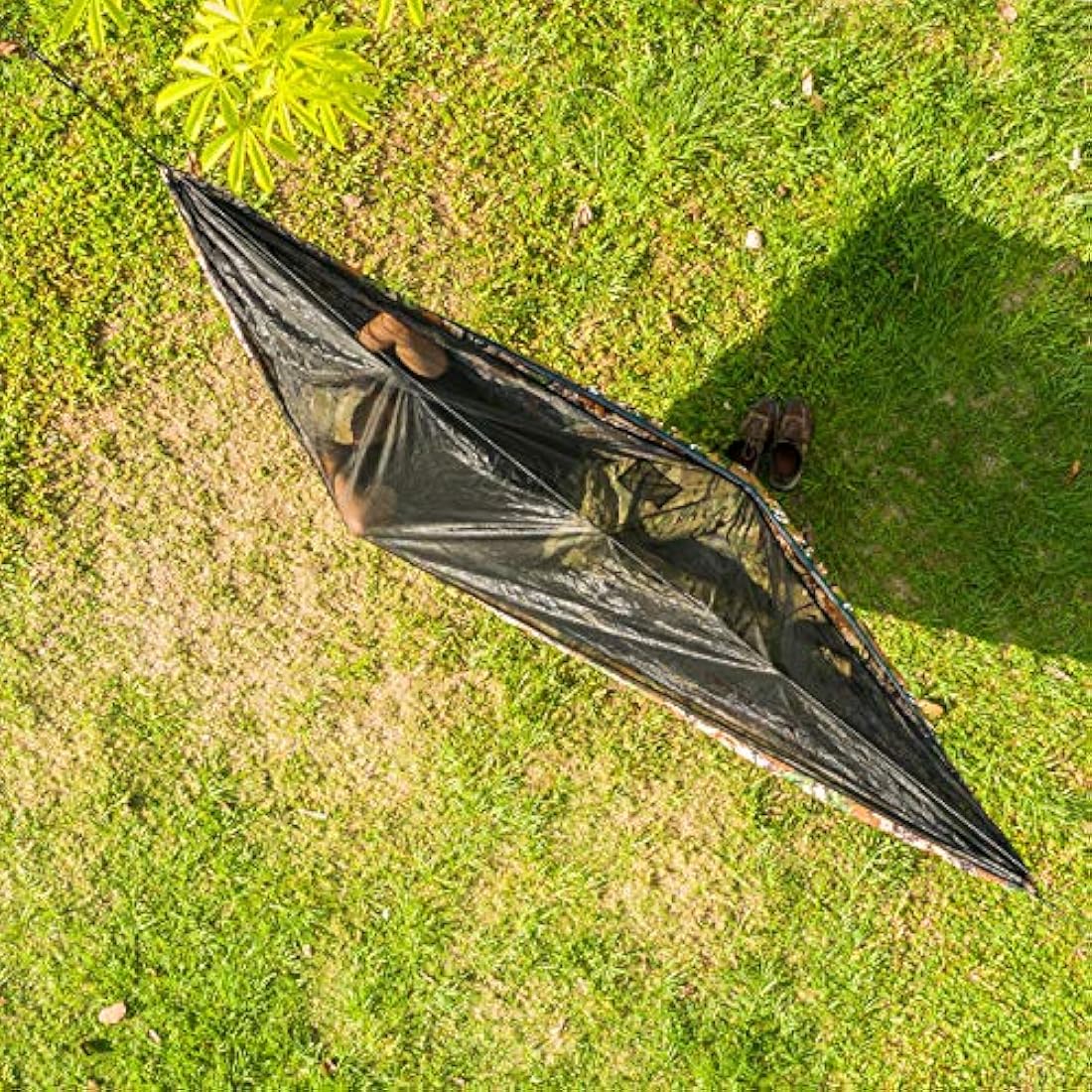 OneTigris HIDEOUT Hammock Underquilt, Full Length Lightweight 4 Season Hammock Gear for Camping, Hiking, Backpacking, Travel, Beach, Backyard, Patio, Portable