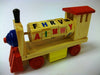 Wooden letters train - RED