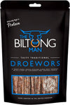 The Biltong Man Tasty Traditional Dro?wors Sticks ? High-Protein Beef Snack, 500g