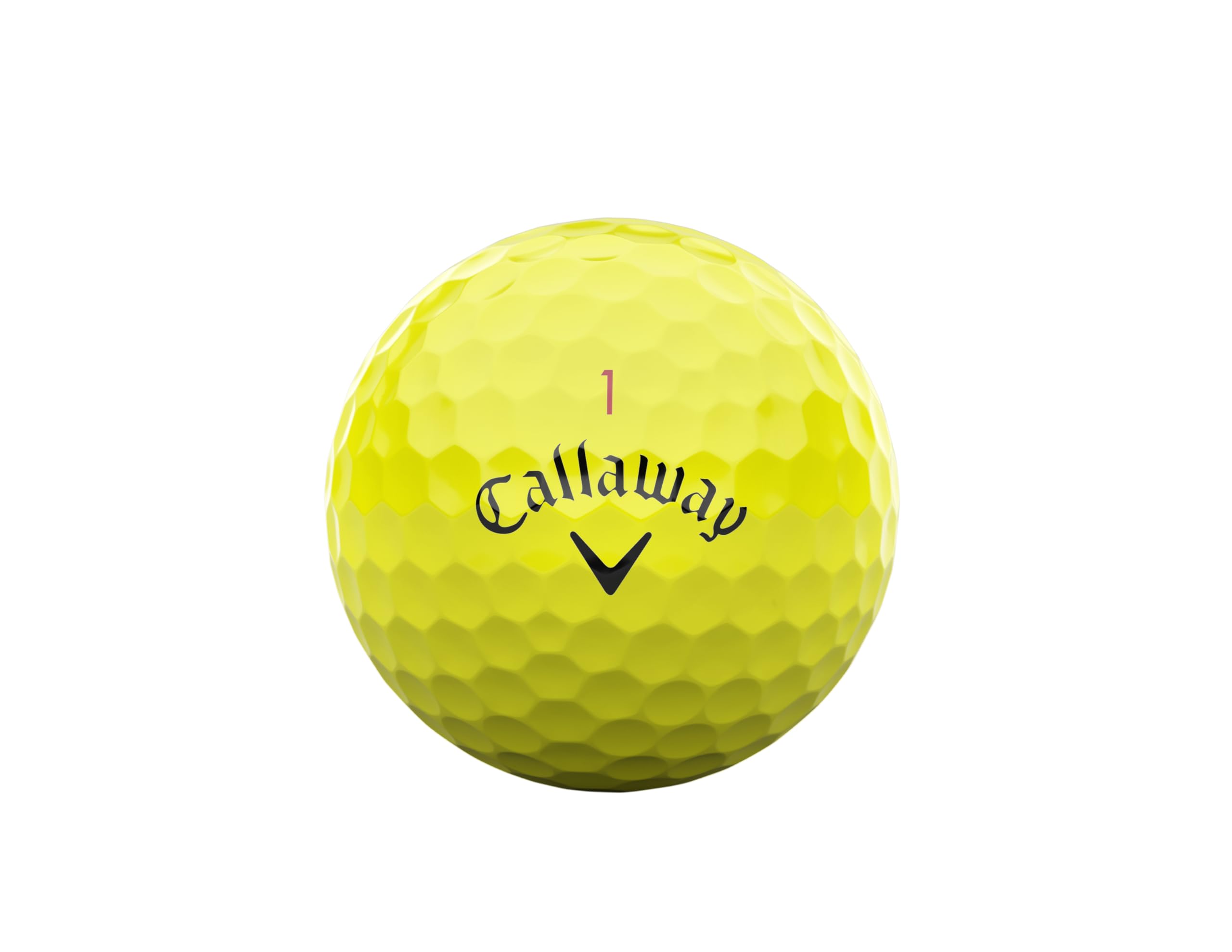 Callaway Golf Chrome Tour X Premium Golf Ball 2024, Yellow