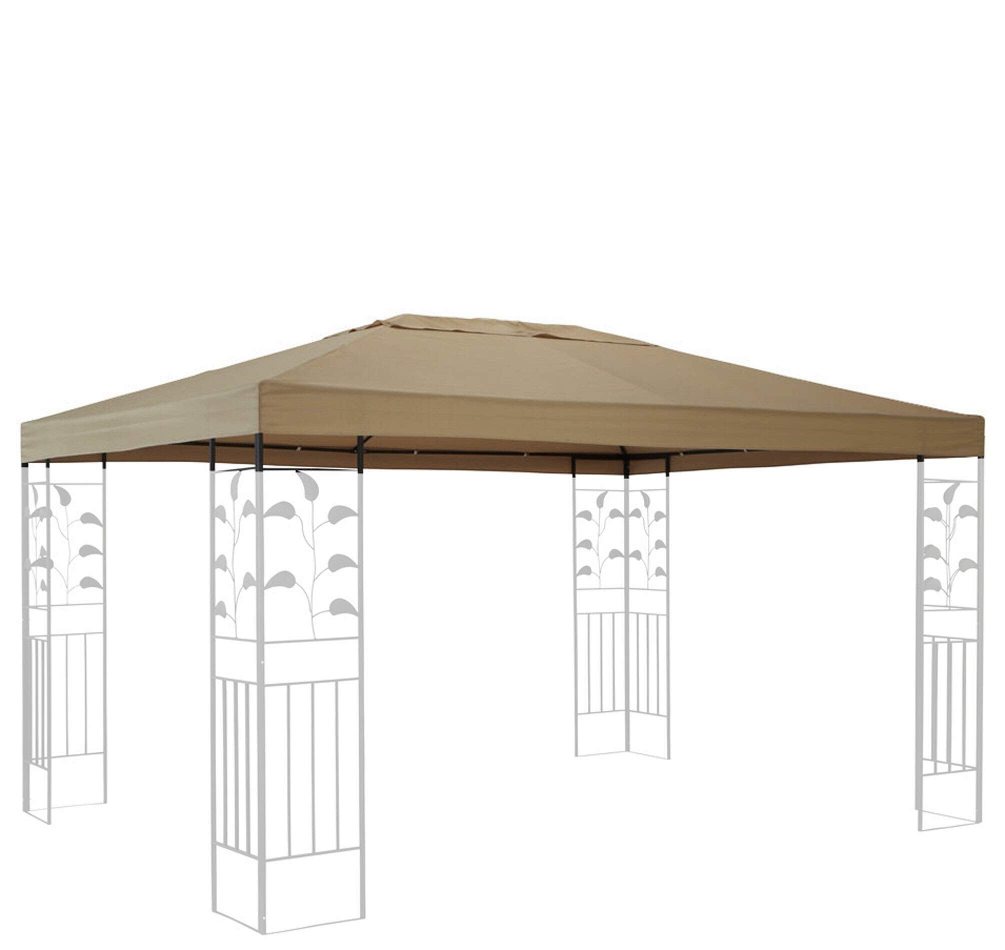 Quick-Star Replacement Roof for Gazebo 3 x 4 m Sand Replacement Cover