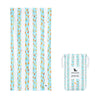 Dock & Bay Kid's Towel - For Beach Use - Quick Dry, Sand Free - Compact, Lightweight - 100% Recycled - Includes Bag - Oh Buoy, Large (160x90cm,