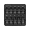 Gunpla 10pcs 1/2 inch Hex Impact Socket Bits Sets, Durable Allen Impacted Shallow Chrome Vanadium S2 Steel Phosphate Finished Drive Hexagonal Sockets