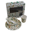 Melamine Tableware 5pc Dining/Gift Set from Powell Craft - Dinosaur