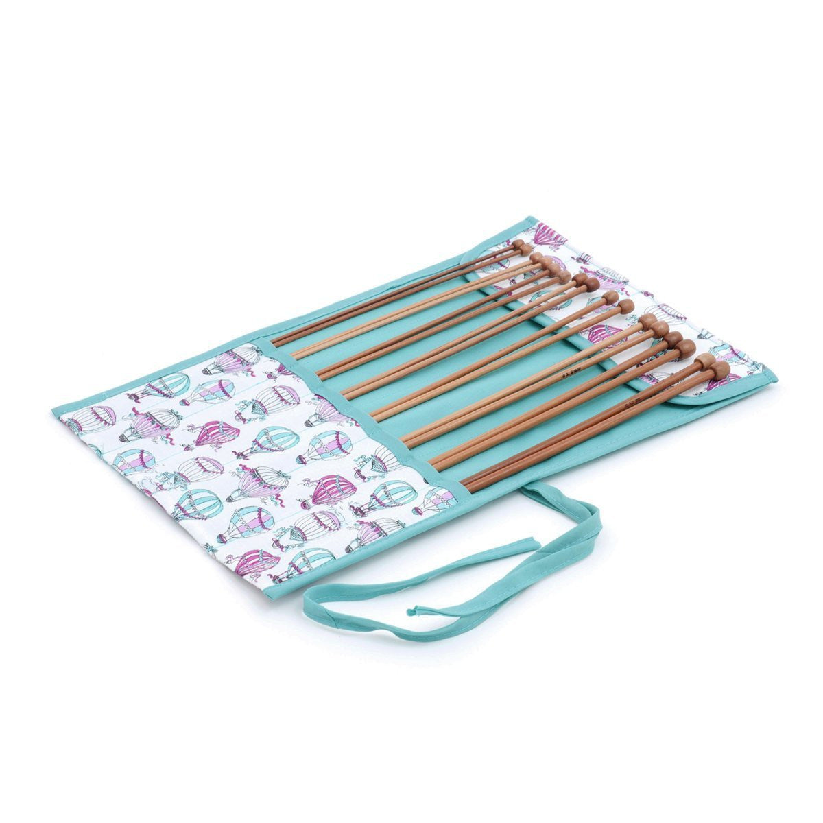 Knitting Pin Roll Case - Filled - C'est La Vie | Hobby Gift MR4702F\304 | 12x34x1 cm