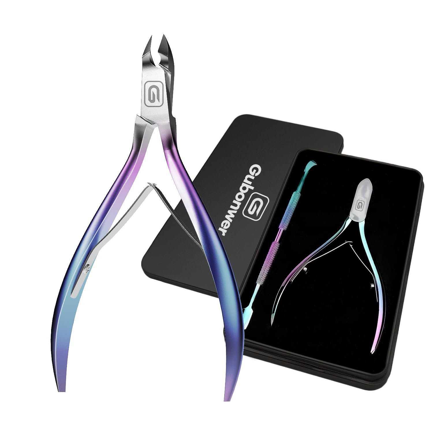 Cuticle Nippers (Cuticle Nippers+Cuticle Pushers/Colorful-B)