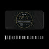 Apres Gel-X? Square Box of Nail Tips | 280 Soft Gel Tips, 14 Sizes 00-9 | Half-sizes Included (Sculpted Square Short, 280 Count)