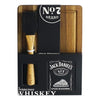 JD's Old No.7 Steak Seasoning, Acacia Wood Board & Food Brush Gift Set