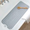 Tree Bud Extra Long Bathtub Mats for Shower Tub - Non-Slip Bath Mat Shower Mat with Suction Cups, Bath Tub Mat for Bathroom with Machine Washable, BPA