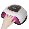 DMJWAN UV LED Nail Lamp, Professional UV Nail Dryer Light for Gel Nails with 72 Beads, Fast Curing Gel Polish Lamp Auto Sensor 4 Timer Setting, Nail