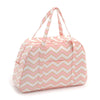 Classic Collection: Sewing Machine Bag: Chevron - Pearlised Blush HGSWB\309