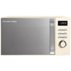 Russell Hobbs Digital Microwave 20L 800W in Cream with 5 Power Levels, Pull Handle Door & Button Control, Clock & Timer, Automatic Defrost, Easy