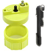 BALL RESCUER: Tennis/Padel Ball Life Extender  Converts Plastic Tennis/Padel Ball Containers to a 30 psi Ball Pressurizer  Needs a Bicycle Pump to