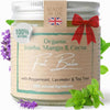 100% Natural & Handmade Foot Balm for Cracked Heels & Dry Skin ? Tea Tree, Peppermint & Lavender ? Vegan, No Fillers ? Intensive Heel Balm & Foot