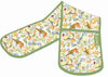 Emma Ball Garden Birds and Honeysuckle Double Oven Gloves