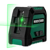 RockSeed Dual Modules Laser Level, Self Leveling Line Level, Horizontal and 150? Vertical Green Beam, 2 AA Batteries, Carrying Bag, for Home