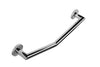 Croydex Modern Angled Safety Support Rail Stainless Steel Grab Bar for Bathroom, Chrome