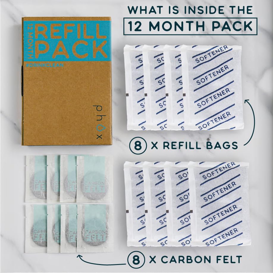 Phox Refill Pack for Phox Filters - 12 Month Supply (Softener)