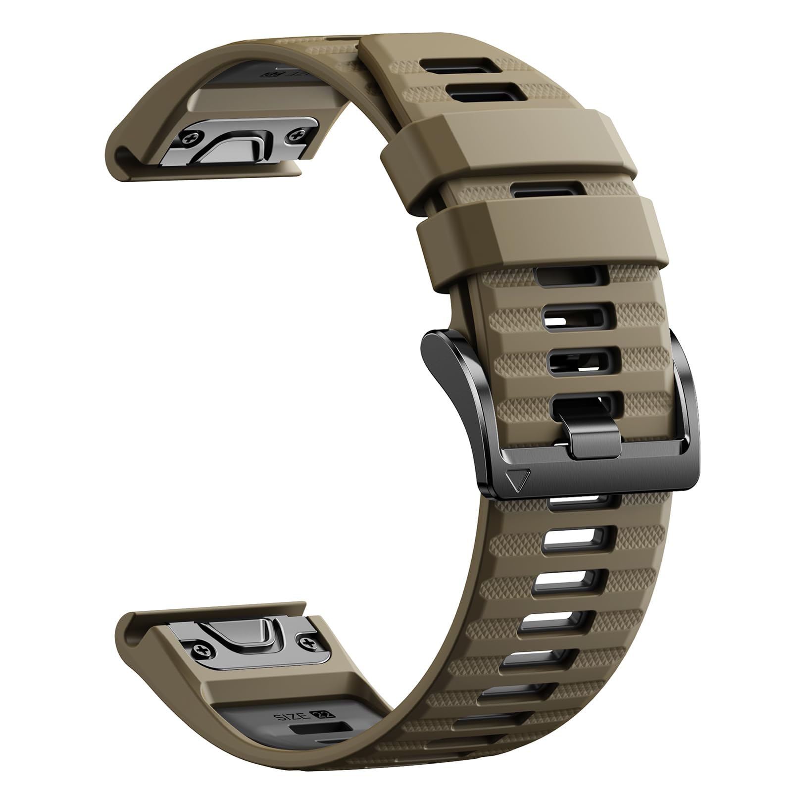 Compatible with Garmin Fenix 7/6/5/8 47mm Strap?Quickfit 22mm Silicone Strap for Fenix 7 Pro/6 Pro/5 Plus/8 Pro 47mm,Watch Band for Forerunner