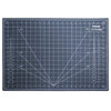 FOME Cutting Mat, A2 Size, 5 Layer PVC Construction, Double Sided, Self-Healing, Gridded, Non-Slip, 3mm Thick, 18x24in, Green, White