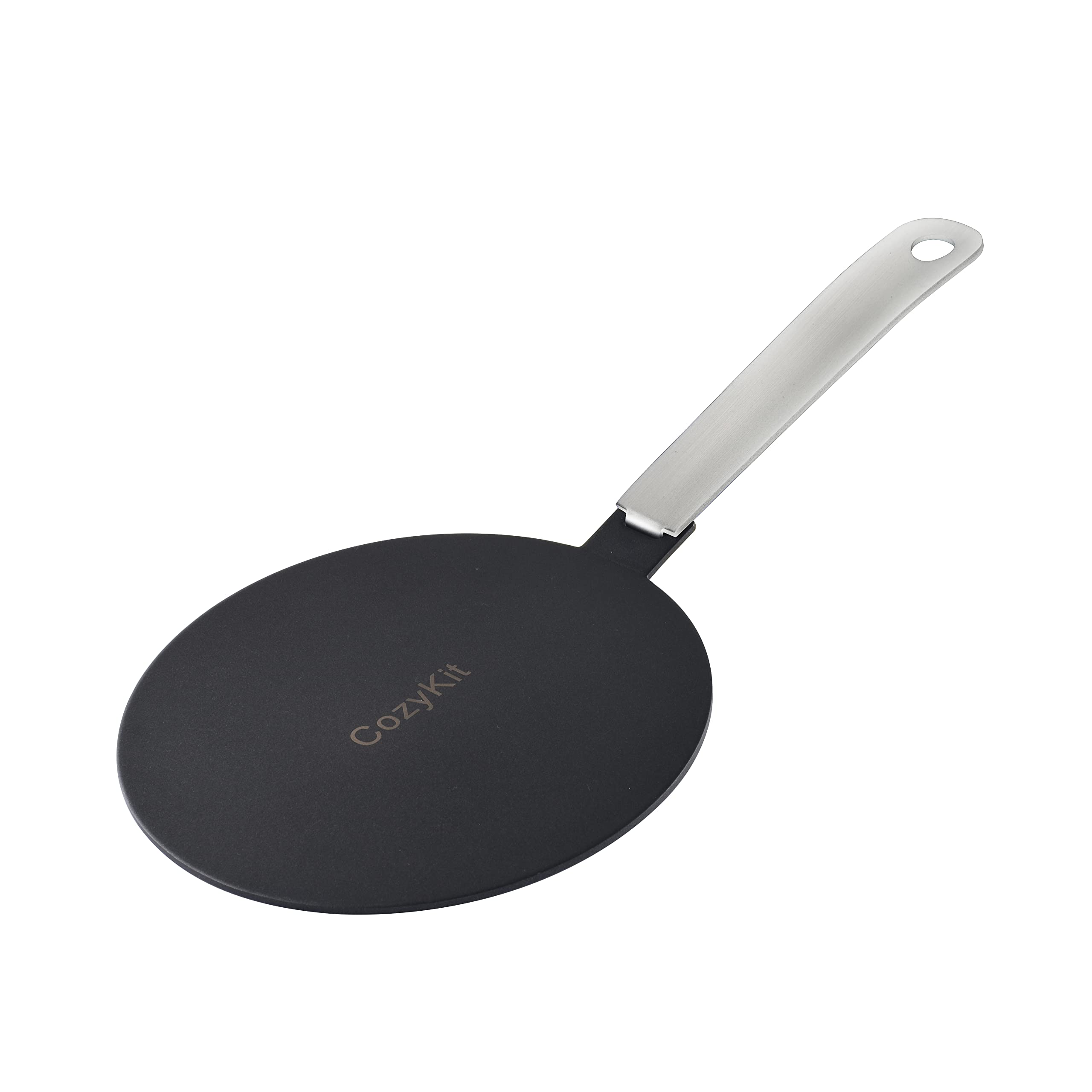 CozyKit 7.5inch Heat Diffuser Stainless Steel Induction Adapter Plate Removable Handle Coffee Milk Cookware Induction Hob Heat Cooking Diffuser for