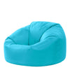 Bean Bag Bazaar Outdoor Bean Bag, Orange, Water Resistant Fabric, Large Beanbag with Filling Included, Floor Chair, Garden Chair, Outdoor Seating,