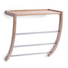 Zeller 13595 Towel Rail 38 x 24 x 40 Bamboo/Chrome