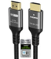 Ubluker 10K 8K 4K HDMI Cable 48Gbps 7.5M, Certified Ultra High Speed HDMI? Cable 4K 240Hz 144Hz 8K 60Hz 0.01ms HDR10+ ARC eARC HDCP2.3 N-etflix R-oku
