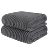 KinHwa Microfiber Bath Towels Extra Large Beach towel 70x140cm Super Absorbent and Soft Bathroom Towels Quick Dry shower towel for Swimming?Spa,2 Pack