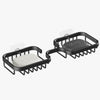 Dancrul Bathroom Soap Dishes, Bar Soap Holder for Shower Wall, Rust Proof Metal Self Draining Soap Tray, Wall Mounted Soap Dish for Shower, Shower