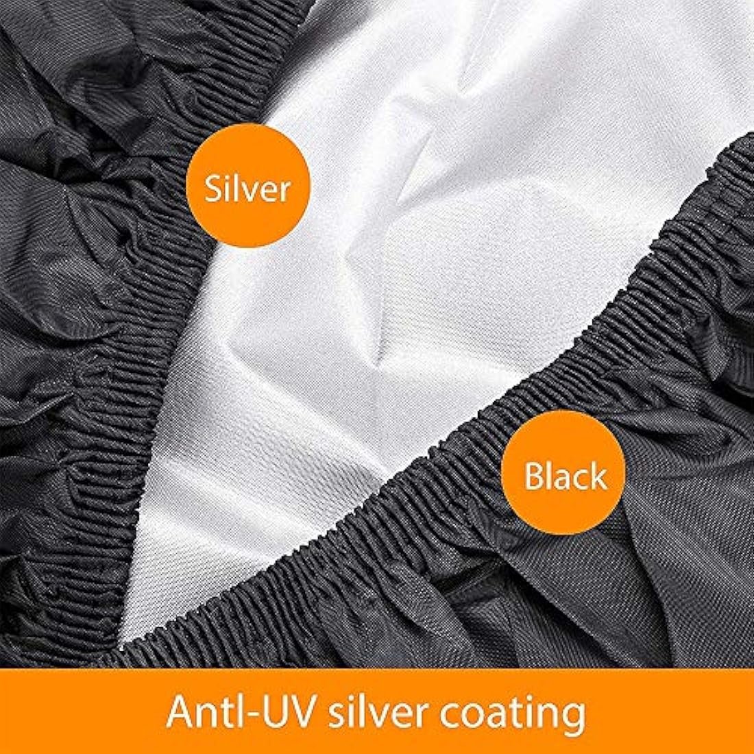 Tonhui Lawn Tractor Cover Outdoor Garden Tractor Waterproof Mower Cover 183 x 137 x 117cm
