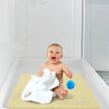 Idyfodol Loofah Shower Mat non Slip Anti Mould with Shower Puff - Machine Washable Bath Mats for Inside Shower, Tub, Kitchen and Outdoor- 60?60 cm