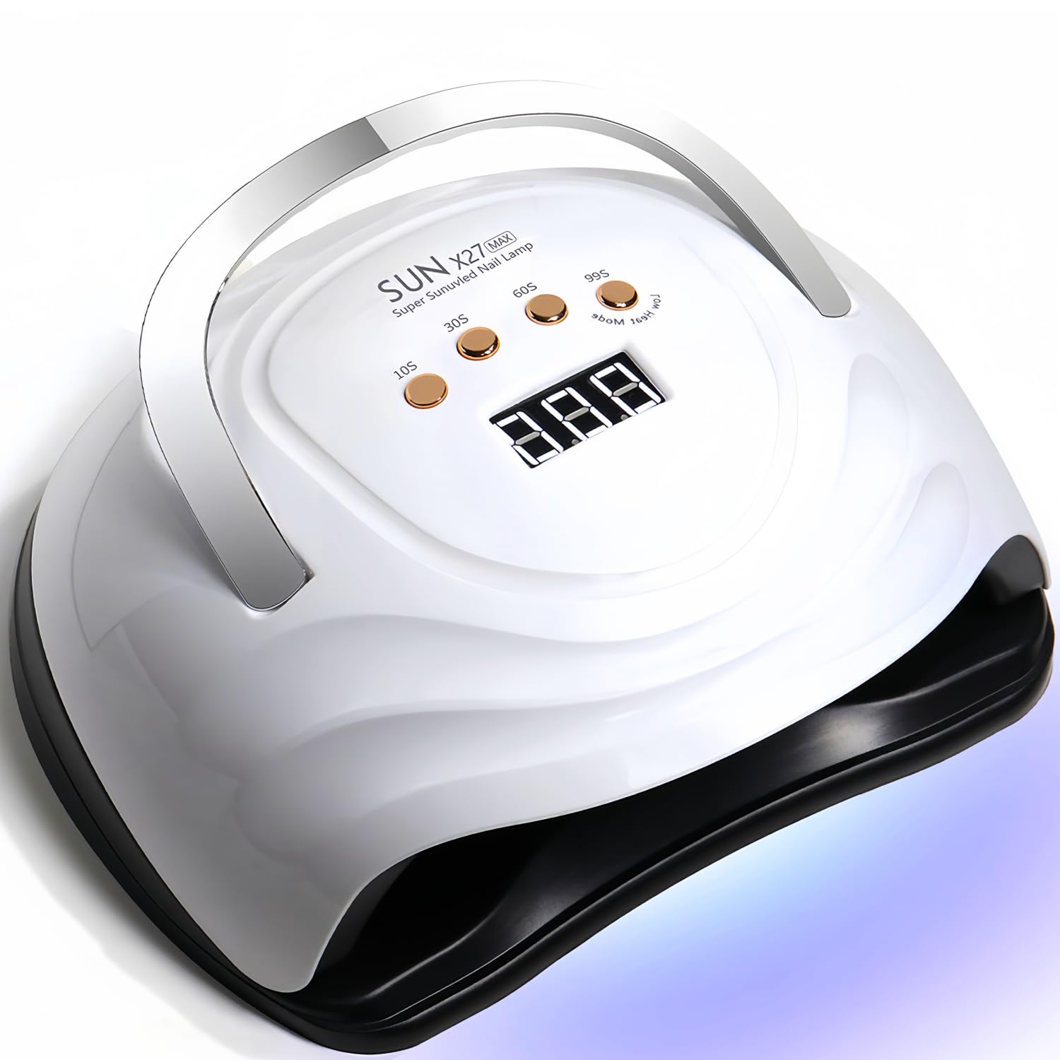 UV LED Nail Lamp with 81 Beads, 380W Nail Curing Lamps for Gel Polish with Automatic Sensor/4 Timer Setting,Led Nail Dryer, Professional Nail Art