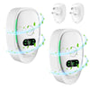 Air Purifier for Bedroom Smokers, 2-Pack Plug-In Negative Ion Air Purifier, Portable Mini Ioniser for Home, Quiet Odour Remover for Pets, Toilets,